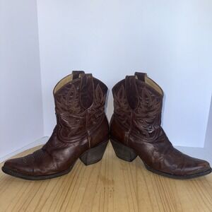 Idyllwind Wheels Western Boot Natural Women's Size‎ 9.5B
